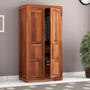 Wardrobe 1 Drawwer Storage | Solid Wood Large Cupboard Storage Cabinet