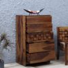 Wood Chest of Drawers for Bedroom and Living Room