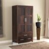 Wardrobe 1 Drawwer Storage | Solid Wood Large Cupboard Storage Cabinet